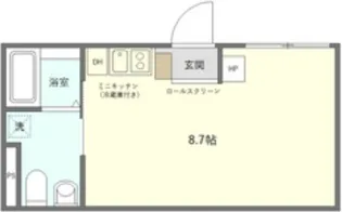 レジアス ウエノサクラギ【4階】の間取り