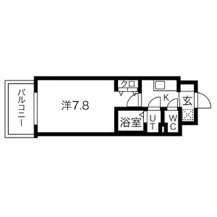 フォーリアライズ北三国ヶ丘【6階】の間取り