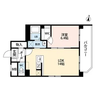 マイアナ【1階】の間取り