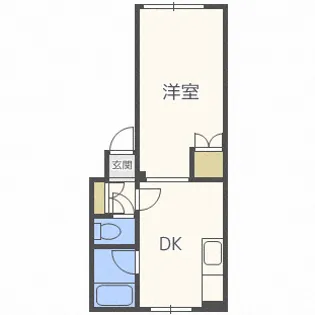 アーヴァンTOMO【1階】の間取り