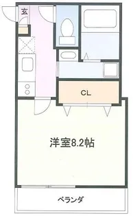 ポートブリッジ【1階】の間取り