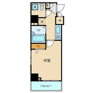 トーシンフェニックス八丁堀【7階】の間取り