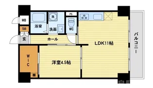 エトワール宮本【3階】の間取り