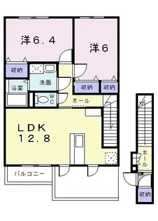 プリムラ【2階】の間取り