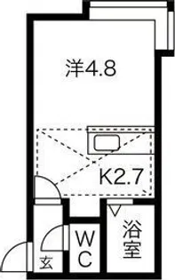 ラフォーレアイダ参番館【2階】の間取り