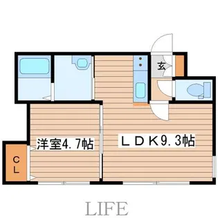 Premiere(プレミール)【3階】の間取り