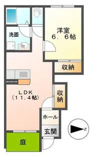 マシェリ【1階】の間取り