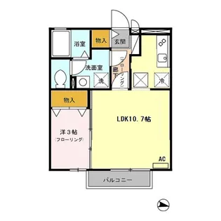 マーメゾンM【1階】の間取り