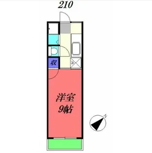 アイムズガーデン15 A棟【2階】の間取り