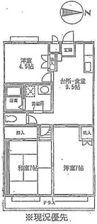 神奈川県横浜市栄区公田町【マンション】の間取り