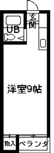パークハイツ【1階】の間取り