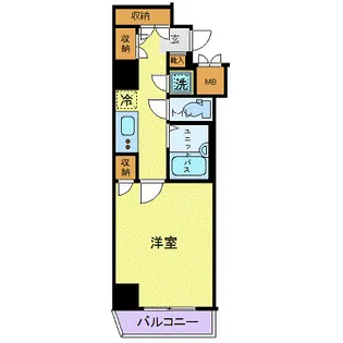 ラグーンシティ文京小石川【3階】の間取り