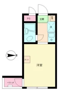 東京都北区王子2【マンション】の間取り
