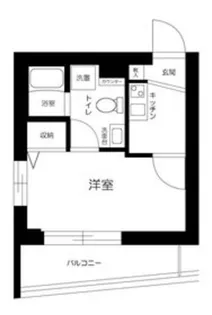 フルセイル品川【3階】の間取り