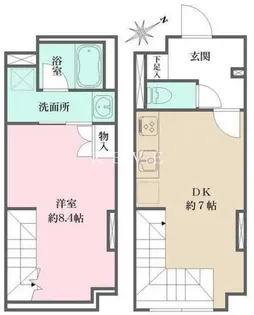 FIKA大井町【2階】の間取り