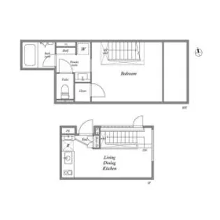 PASEO新宿三丁目II パセオ新宿三丁目II【1階】の間取り