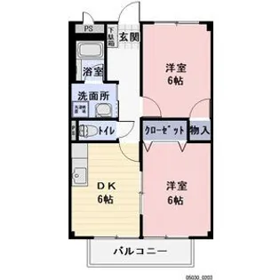 Surplus Two OKADA【2階】の間取り