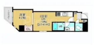 グランヒルズ錦糸町【5階】の間取り