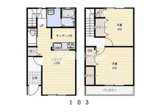 埼玉県吉川市会野谷2【一戸建】の間取り