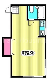 東京都新宿区高田馬場3【アパート】の間取り