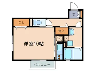 リヴェ-ル【1階】の間取り