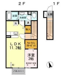 プログレス【1階】の間取り