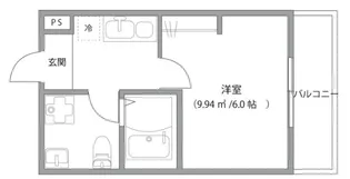DELIGHT TOWN【3階】の間取り