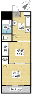 東京都日野市多摩平1【マンション】の間取り