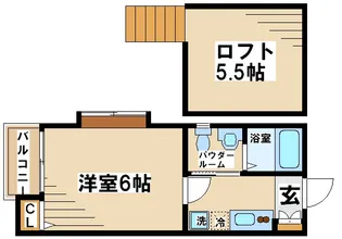 東京都世田谷区北烏山3【アパート】の間取り