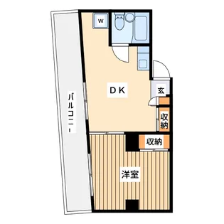アクトピア横浜・鶴見2【4階】の間取り