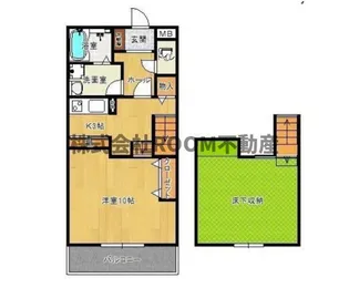 サンパティーク【1階】の間取り