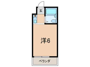 西馬込マンション【2階】の間取り