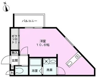 EAST SUMIDA【1階】の間取り