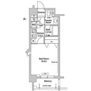 コンフォリア下北沢【2階】の間取り