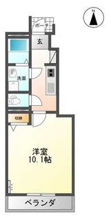 エデン【1階】の間取り