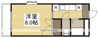 サンパレス怒田I【1階】の間取り