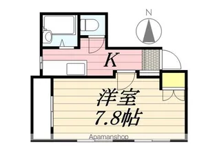 千葉県千葉市中央区椿森2【マンション】の間取り