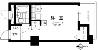藤和八丁堀コープIII【3階】の間取り