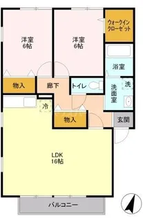 埼玉県さいたま市北区別所町【アパート】の間取り