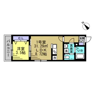 RIZE柏たなかIII【3階】の間取り