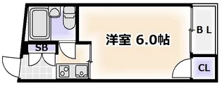クリスタルハイツ【3階】の間取り