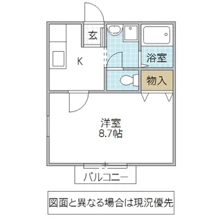 For You One【2階】の間取り