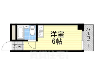 ライラック小阪【4階】の間取り