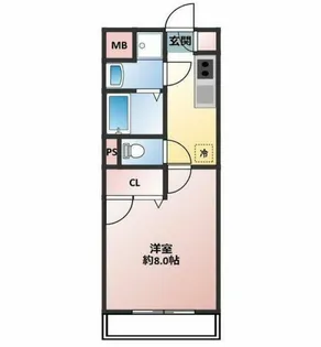 埼玉県朝霞市東弁財3【マンション】の間取り