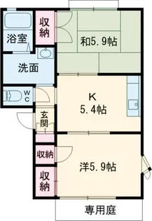 ハイツカンファーツリー【3階】の間取り