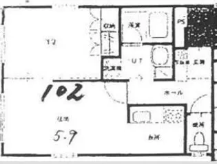 ヴィラプレステージ【1階】の間取り