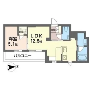 bonheur【3階】の間取り