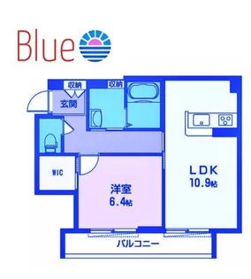 神奈川県藤沢市城南1【マンション】の間取り