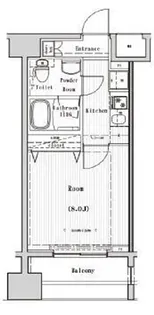 レオーネ南千住【5階】の間取り