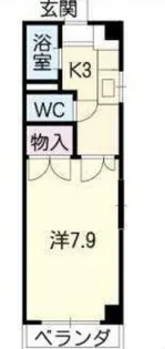 サンハイツエンゼル【2階】の間取り
